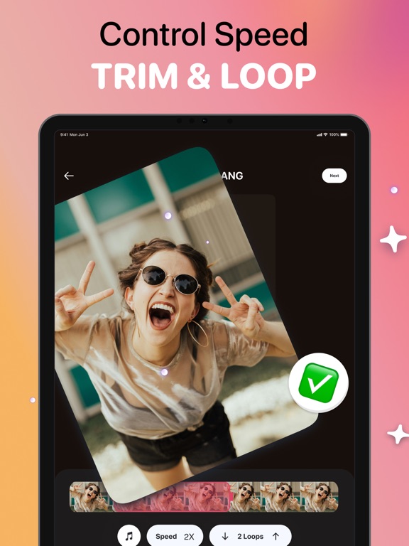 Screenshot #5 pour Boomerang - Video Loop Maker