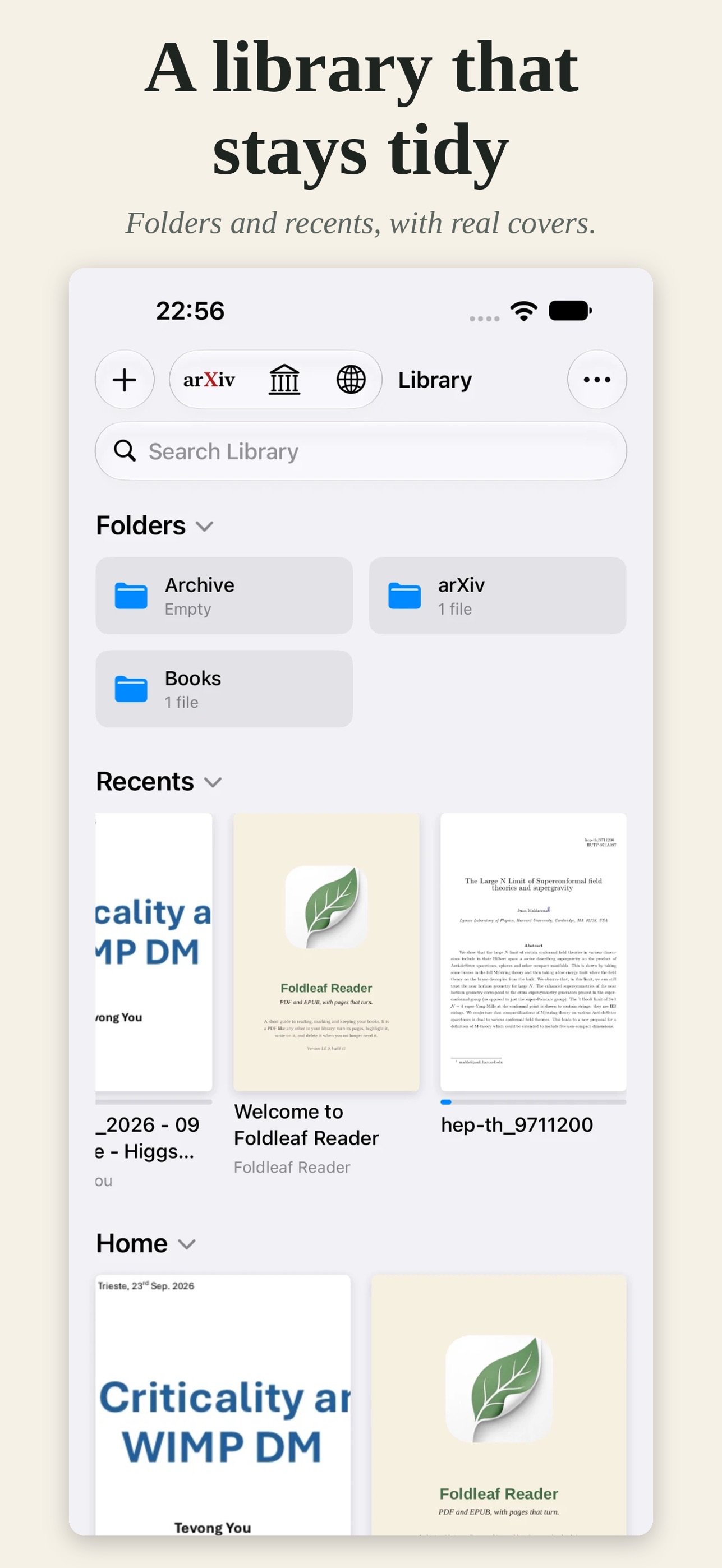 Screenshot 6 of Foldleaf Reader