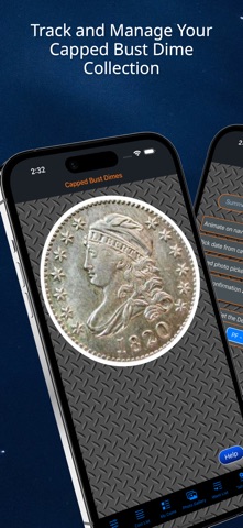 Capped Bust Dime iPhone screenshot
