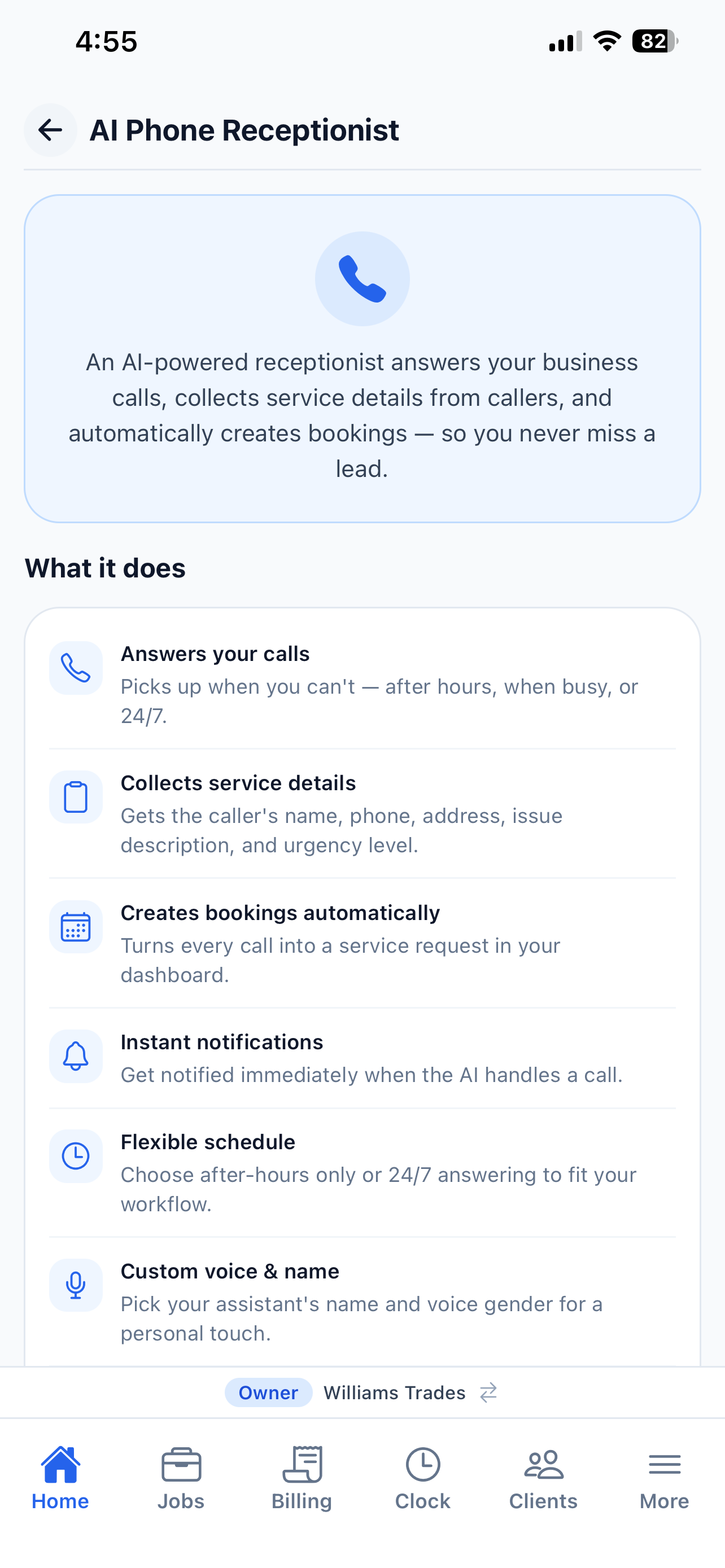 Tradesman - Field Service screenshot 4