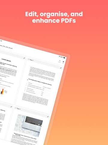myPDF - Scan, Fill, Sign & OCR iPad screenshot