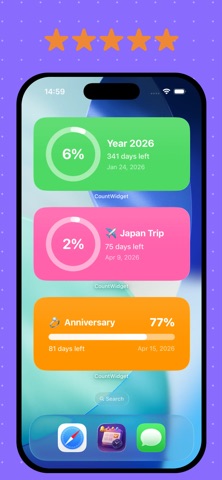 Countdown Widget – CountWidget Screenshot 4 of 4