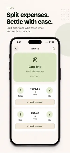 Rilio - Smart Expense Tracker screenshot 4