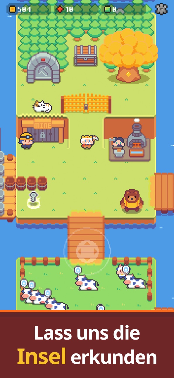 Pickaxe King Island iOS Mod IPA screenshot 6 - iOS game interface