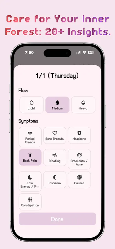 Period Tracker: P Forest screenshot 8 of 8
