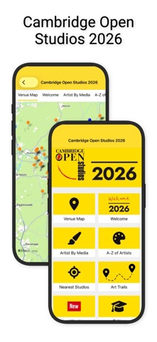 Cambridge Open Studios 2026 screenshot