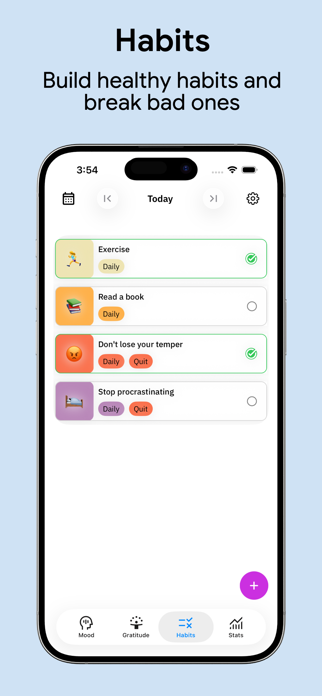 Mood Tracker : Self-Care Diary Screenshot 4 of 4
