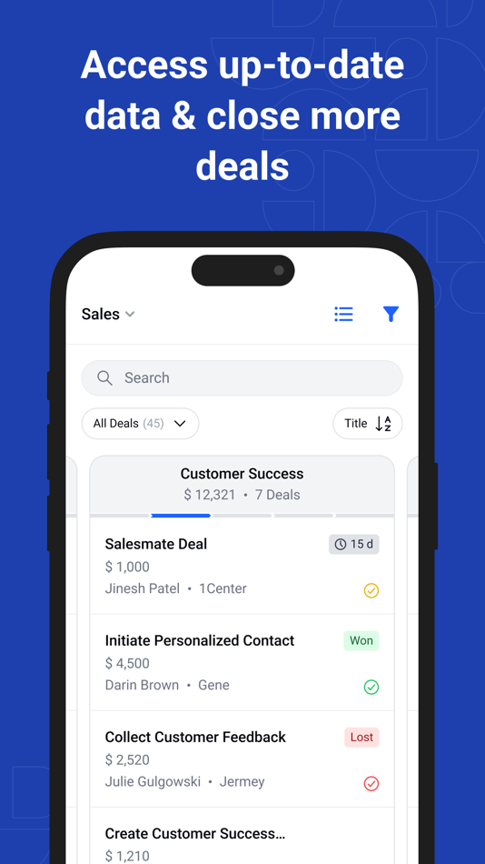 #3. Salesmate – Sales CRM (iOS) Przez: RapidOps Inc.