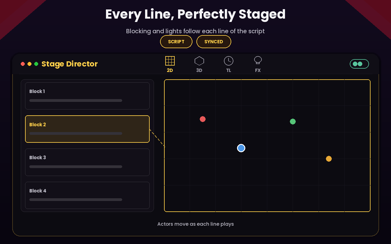 Stage Director: Make plays screenshot 20