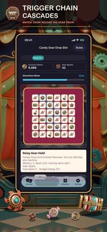 Clockwork Carnival Slot screenshot