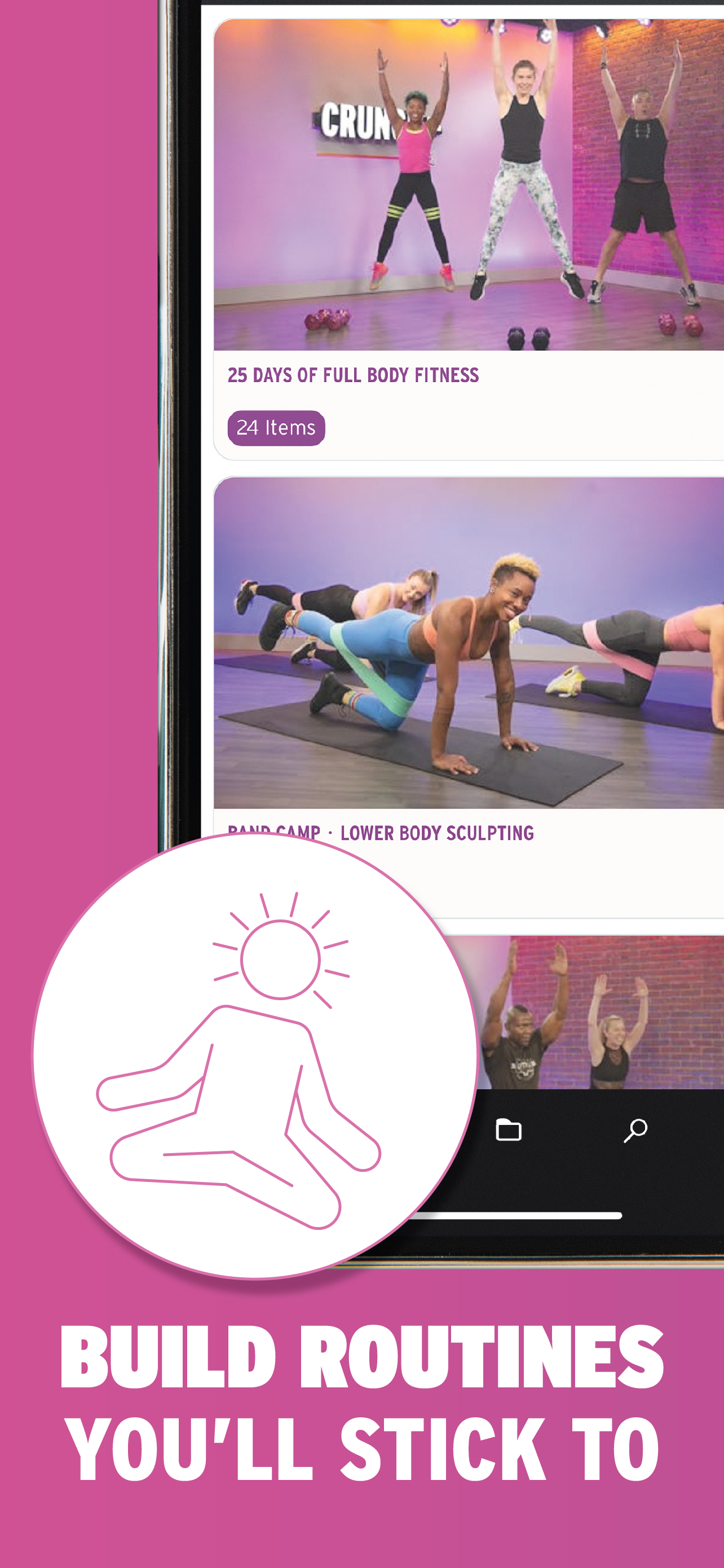 Crunch+ On-Demand Fitness