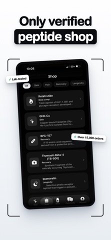 PepIQ: Shop & Scan Peptides screenshot