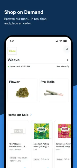 Waave Dispensary screenshot 1
