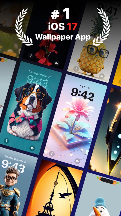 Glass Wallpapers OS 26 - 4K