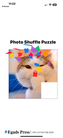 Your Photo Shuffle Puzzle app screenshot