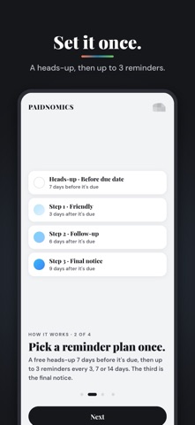Paidnomics - Collect debt owed screenshot 5