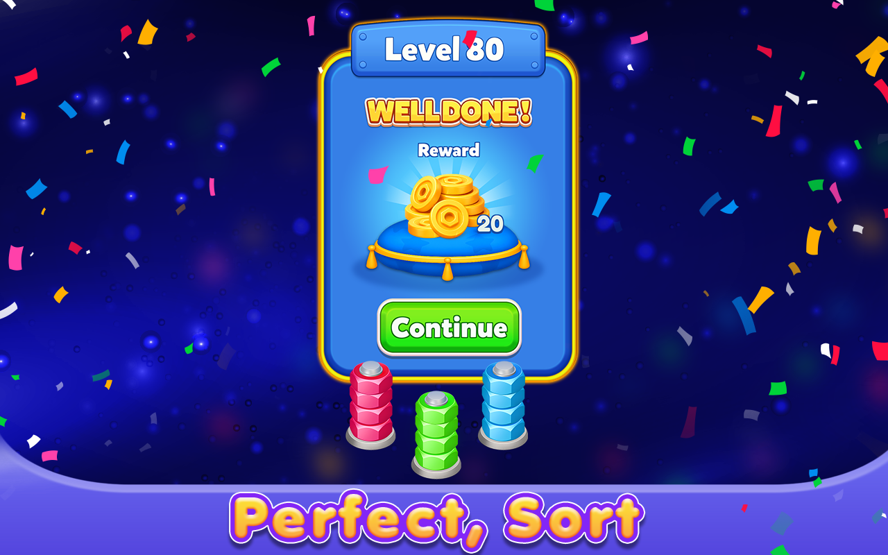 Nut Sort 3D: Color Match screenshot 17