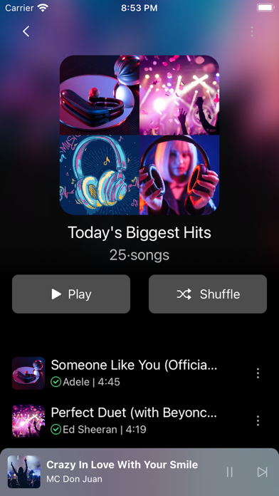 Lark: Music Player &MP3 Player Screenshot