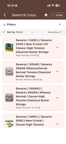 ReString - Guitar Tuner & Care iPhone screenshot