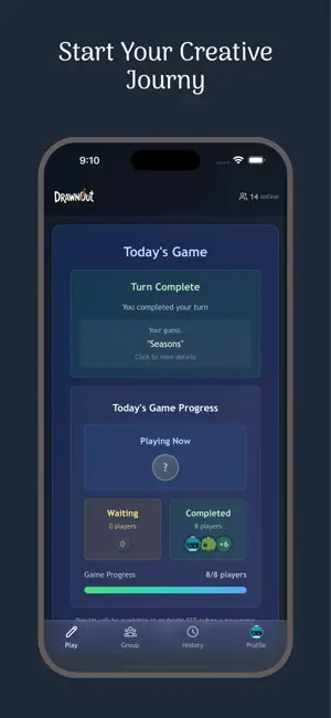 DrawnOut: Daily Drawing Game screenshot 4
