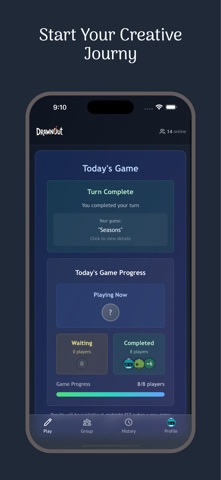 DrawnOut: Daily Drawing Game screenshot