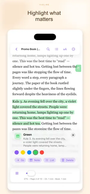 EPUB Reader - Violire screenshot 3
