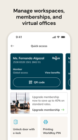 IWG: Hybrid Working Platform screenshot