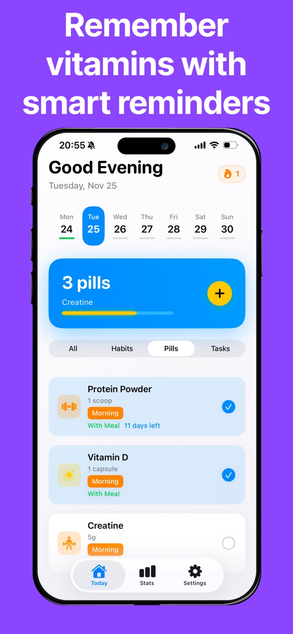 Habico: Habits &amp; Tasks tracker screenshot 6