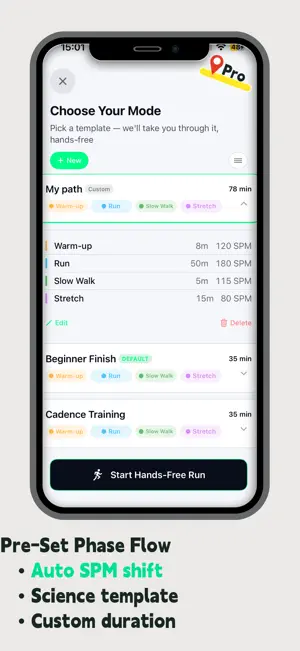Runner Metronome - Cadence screenshot 3
