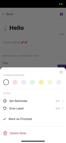 Notes: Voice, Notepad, Todos screenshot