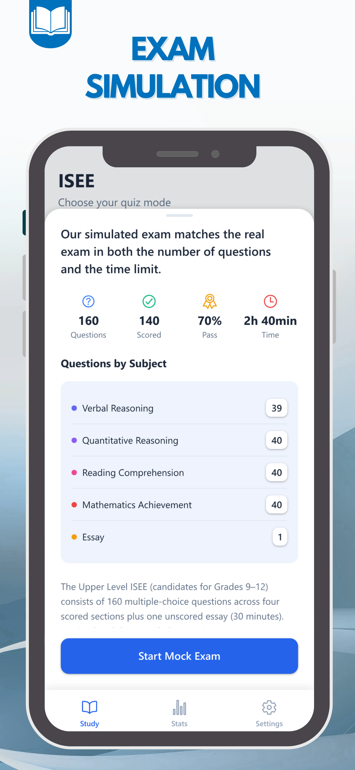 ISEE Exam Prep Practice 2026 screenshot 4