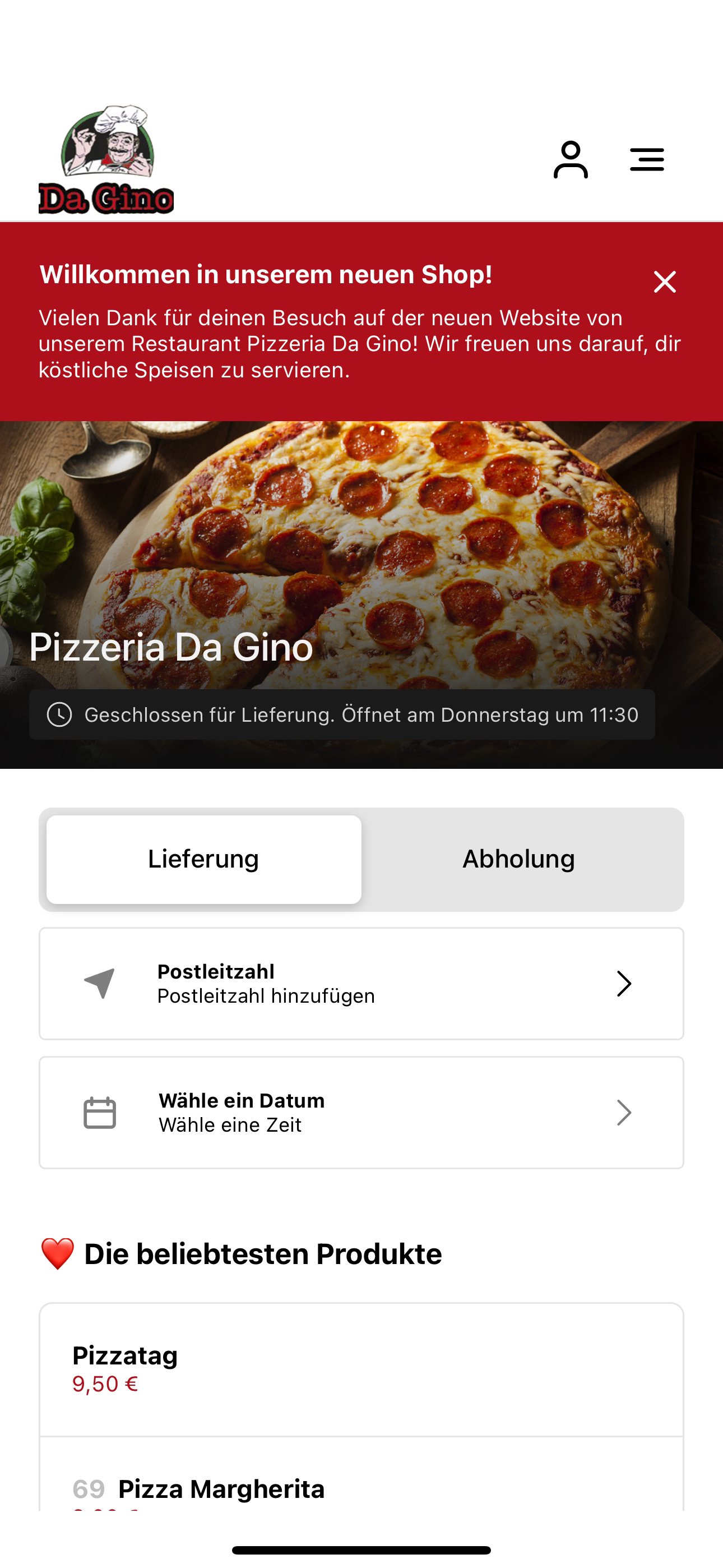 Pizzeria Da Gino DE