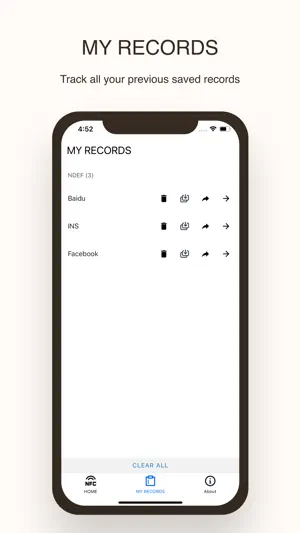 Peblla NFC Writer screenshot 2