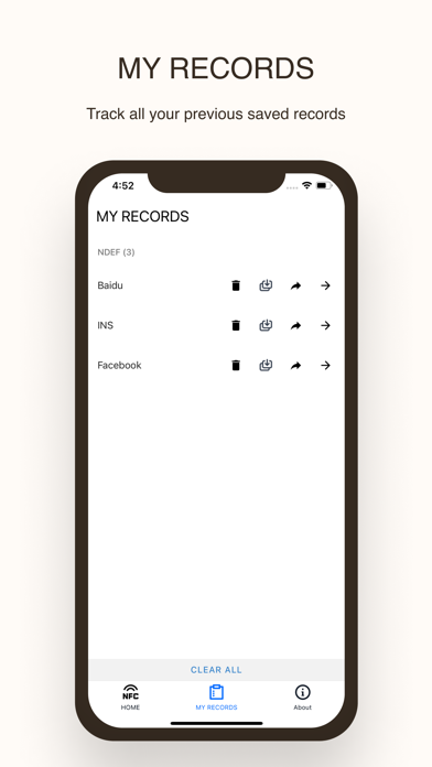 Peblla NFC Writer Screenshot 2 - AppWisp.com