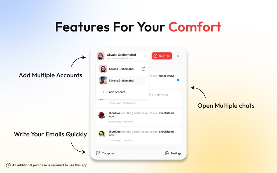 #4. Mail+ App for Gmail (macOS) 由: HHH Technologies LLC