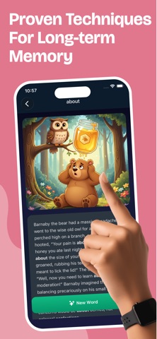 Memorize English Words Fast iPhone screenshot
