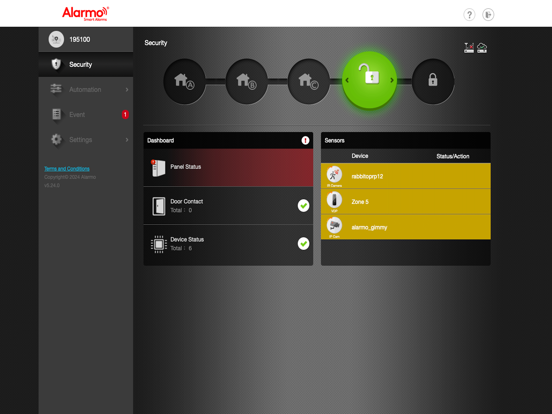 Screenshot #6 pour Alarmo Professional