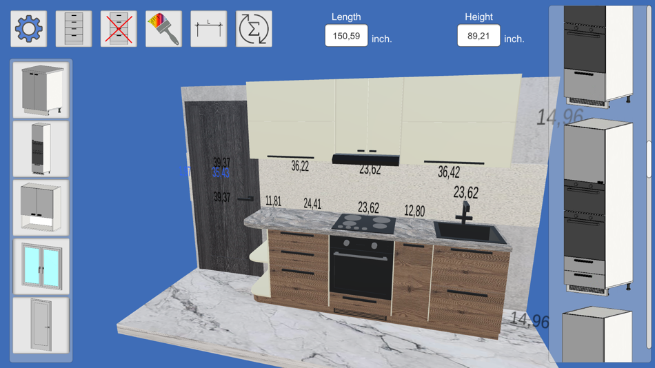 #5. Kitchen Editor 3D (iOS) 由: Sergii Melnyk