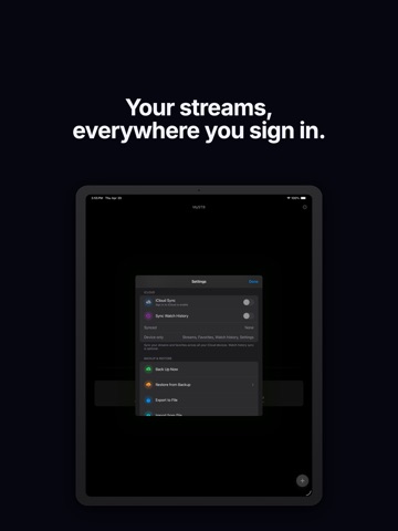 MySTB - IPTV Player iPad screenshot