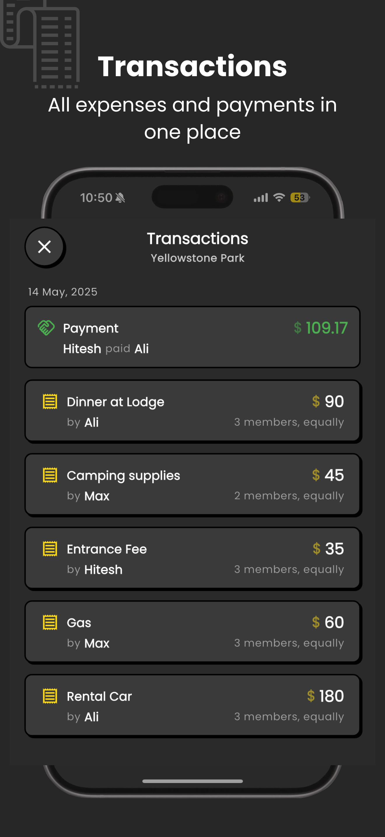 Splitup: Split Bills screenshot 3