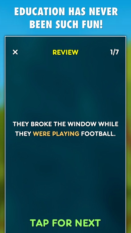 Past Tenses Grammar Test screenshot-3