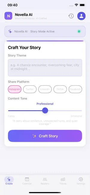 Novella AI screenshot 1