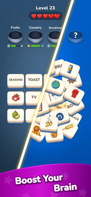 Mix Word Mahjong screenshot 4