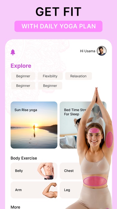 Home Yoga for Weight Loss Screenshot