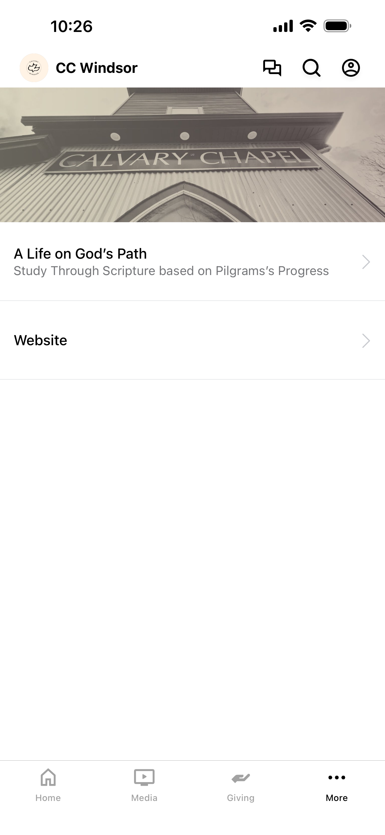 Calvary Chapel Windsor screenshot 3