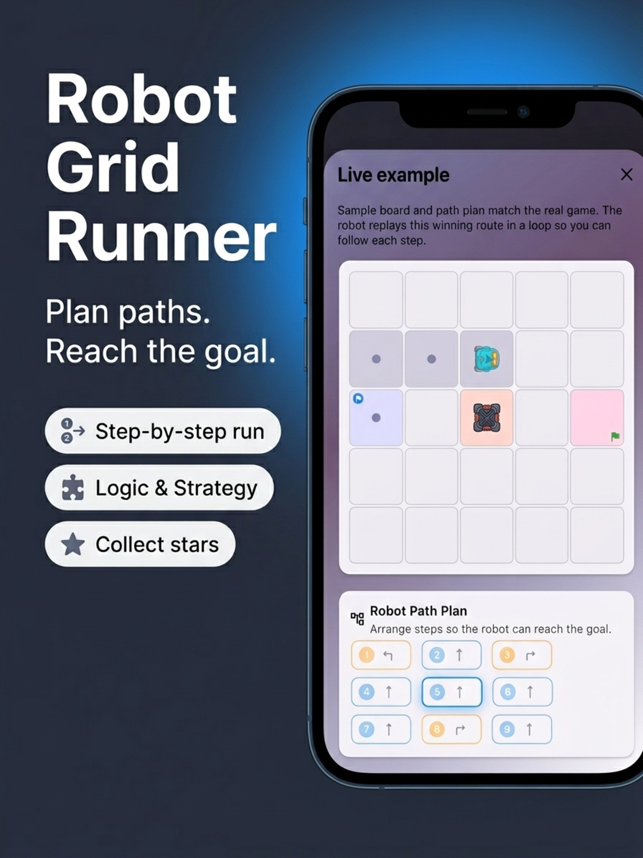 RobotGridRunner
