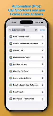 Foldie Links screenshot