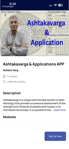 Astrohora iPhone screenshot