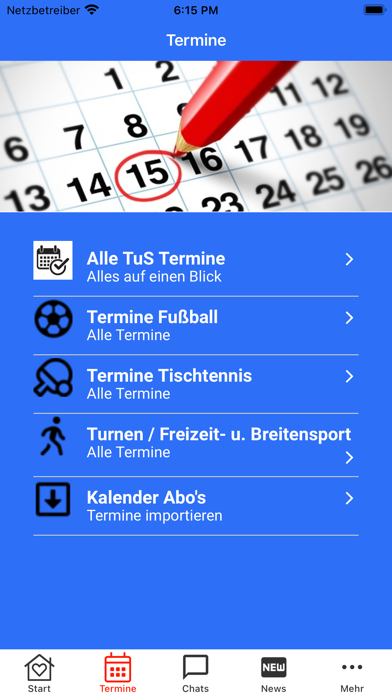 TuS Jahn Berge 1919 e.V. Screenshot 3 - AppWisp.com TuS Jahn Berge 1919 e.V. Screenshot 3 - AppWisp.com