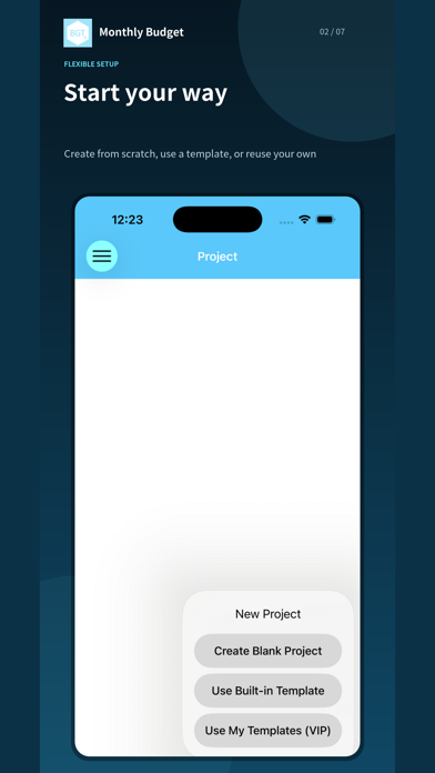 Budgeting: Monthly Planner app screenshot 2
